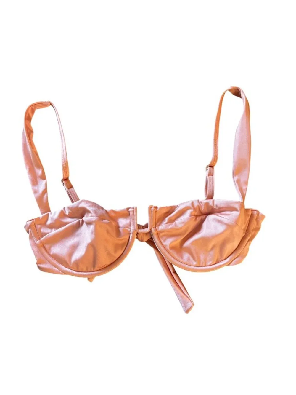 MONDAY Swimwear Cala Roja Bikini Top in Sun Kissed